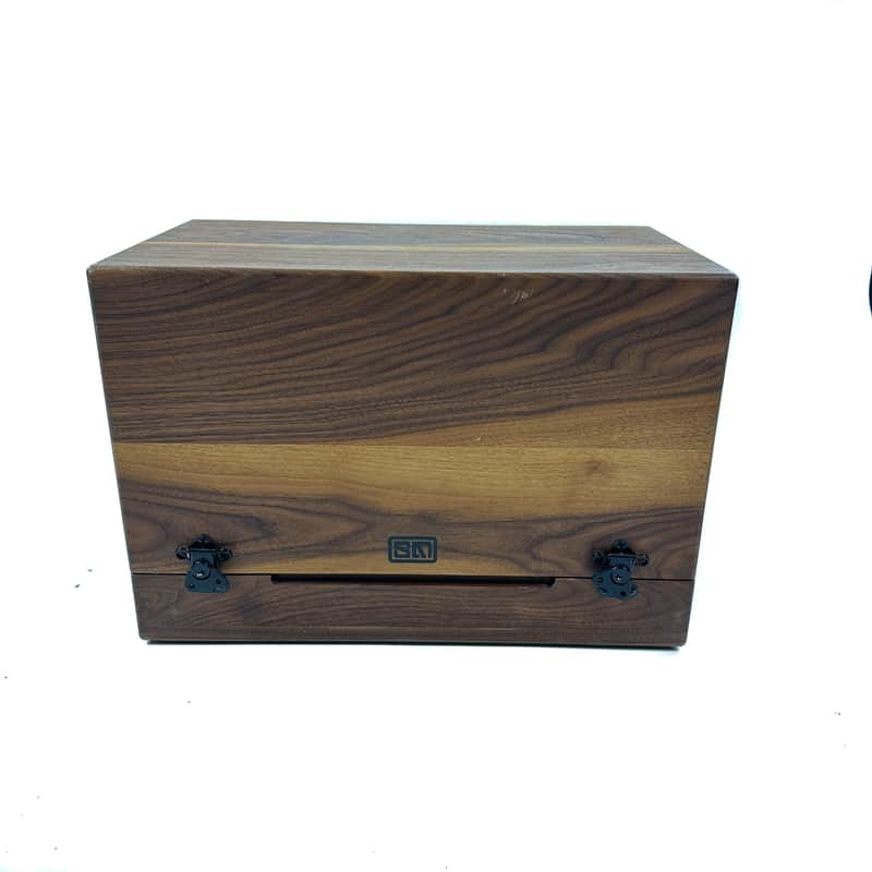 Synthrotek Wooden Eurorack Case 12U Owned by Modest Mouse image 1