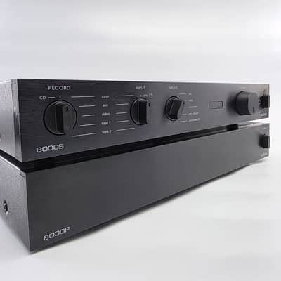 AUDIOLAB 8000S & 8000P (Integrated Amplifier + Power Amplifier) with remote control image 2