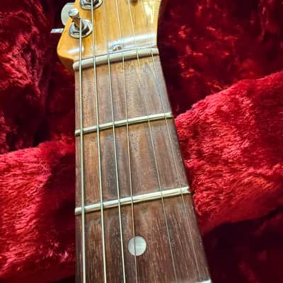 Fender American Select Carved Top Koa Telecaster 2012 - Sienna Edge Burst image 14
