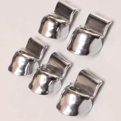 Set of 5 Slingerland Hoop Clips, Chrome Plated /1950s image 1