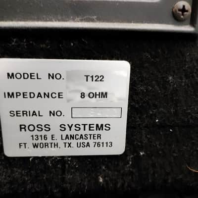 Ross Systems T122 PA Speaker image 8