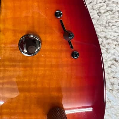 Dean C380F TAB Electric Guitar Custom 380 Floyd C380Ftab Trans Amberburst Guitar image 11
