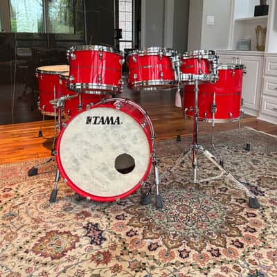Tama Star Bubinga 7 Piece Kit. Solid Candy Red image 1
