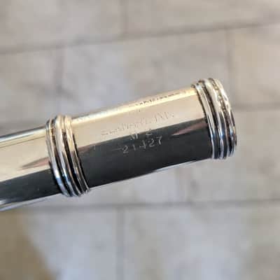 Gemeinhardt M2 1962-1965 - Silver Plated Flute 21427 Serial Number image 4