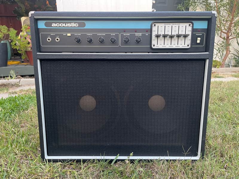 Vintage Acoustic Control Corp Model 125, 2x12 Combo Amp - 1970’s Made In USA - Very Good