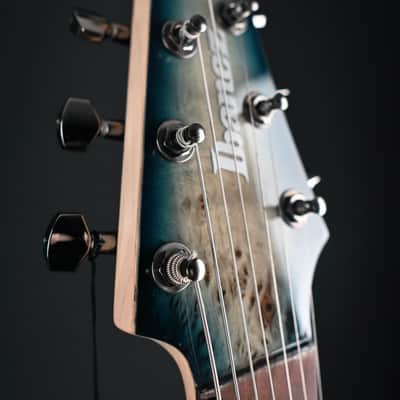 Ibanez RGMS7PB-CBS Cosmic Blue Starburst 7-String Guitar #388 image 9