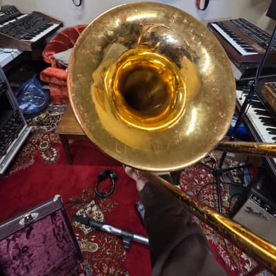 Benge Symphonic 190f Large Bore Trombone w Original Mouthpiece image 10