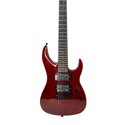 Zenison 34" Children's Electric Guitar Rock Style Cherry Red & Back Pack Gig Bag image 2