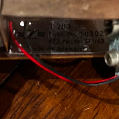 Sennheiser T 203 Late-50’s Mikroport Wireless Mic Transmitter image 5