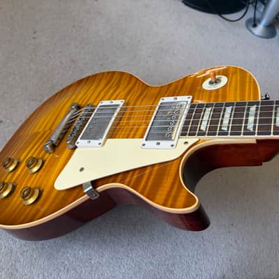 2023 Gibson 1959 Reissue Les Paul Lemonburst Killer Top image 6