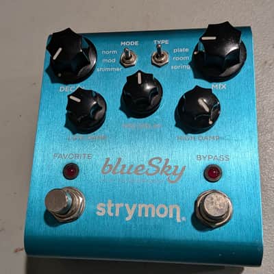Strymon Blue Sky Reverberator V1 2010 - 2022 - Blue image 1