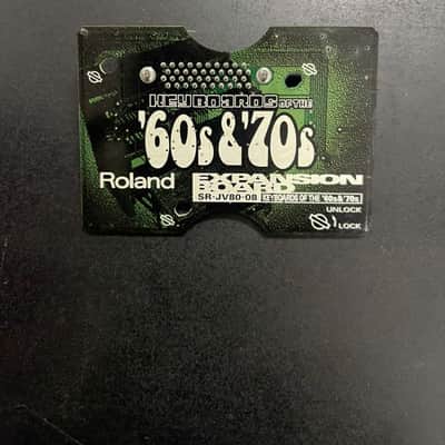 Roland SR-JV80-08 Keyboards Of The '60s & '70s Expansion Board 1990s - Green image 1