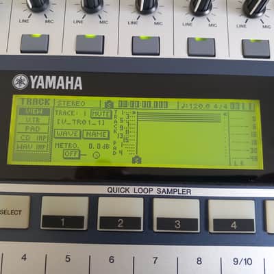Yamaha AW1600 Professional Audio Workstation 16-Track Digital Recorder 2000s - Silver imagen 6