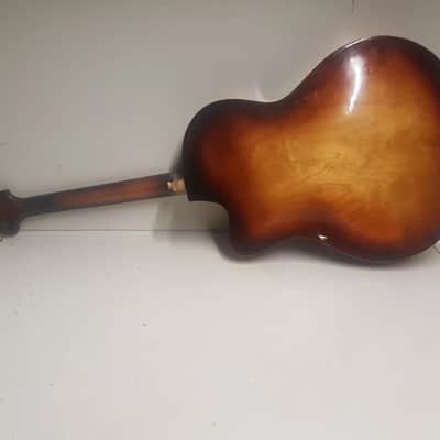SUNBURST JAZZ GUITAR - made in GERMANY image 4