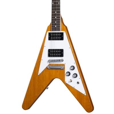 Gibson 70s Flying V Antique Natural - Electric Guitar image 3