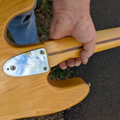 Fender Telecaster Bass Natural 1974 - Natural image 7