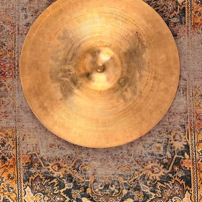 1960s Vintage Zildjian 20" Ride Crash 2654 g DRY SMOOTH And Versatile! CLASSIC 60s Zildjian image 2