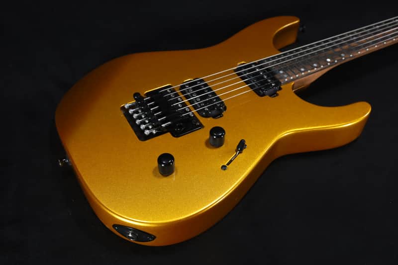 Jackson American Series Limited Edition Virtuoso, Streaked Ebony Fingerboard, Gold Rush 556 image 1