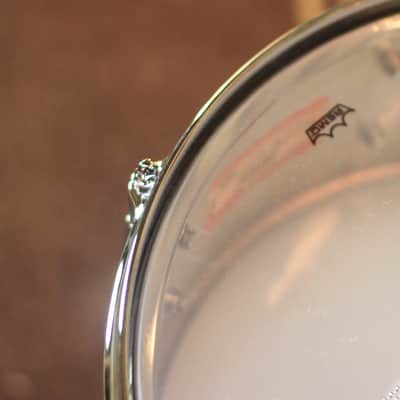 Gretsch 5x14 USA Custom Chrome over Brass Snare Drum - G4160 image 6
