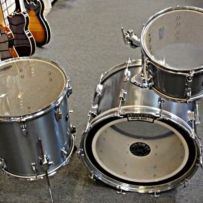 1984 Vintage Tama ImperialStar 3 piece drum shell Pack Royal Pewter made in Japan image 1