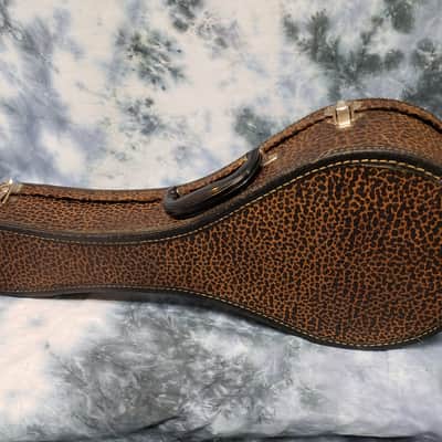 1950's Geib Martin A Style Mandolin Case Soft Shell Needs hinges image 3