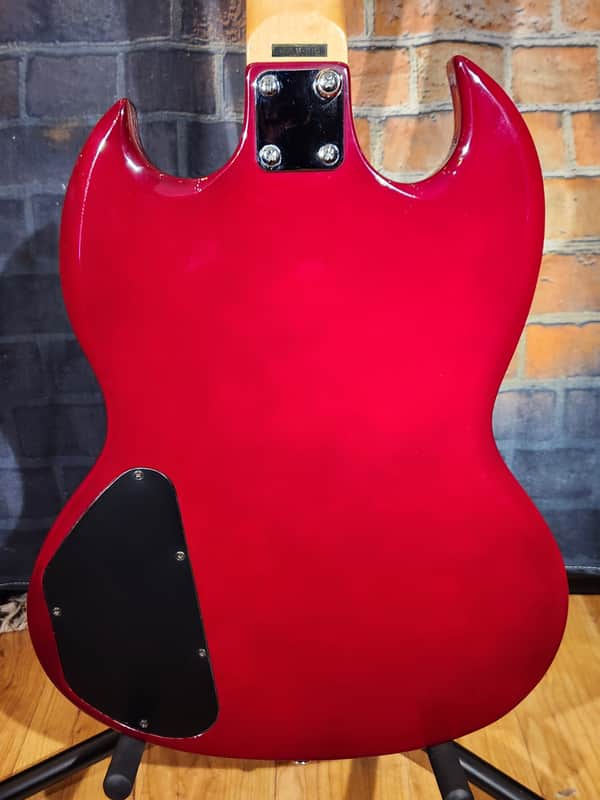 Samick SG-21/CS Electric Guitar Cherry Sunburst Full Set Up | Reverb