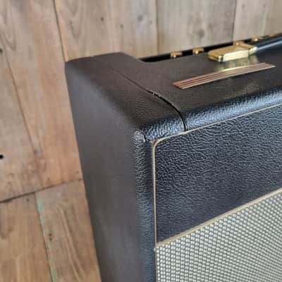 2002 Bacino Hand Wired 18W Marshall Combo Clone - Black image 5