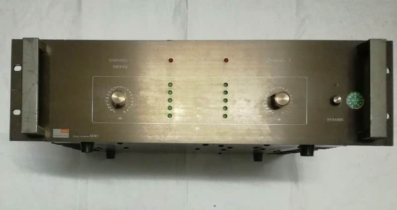 Fostex A-600 Power AMPLIFIER, ENDSTUFE, 2 Kanäle, 600 W Output mono, 8 Ohm schwarz image 1