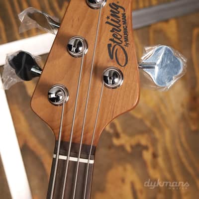 Sterling by Music Man RAYSS4 StingRay Short Scale Toluca Lake Blue image 4