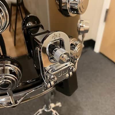DW DRVB0814SVC Collector's Series 8x14" Black Nickel over Brass Snare Drum w/ Chrome Hardware image 5
