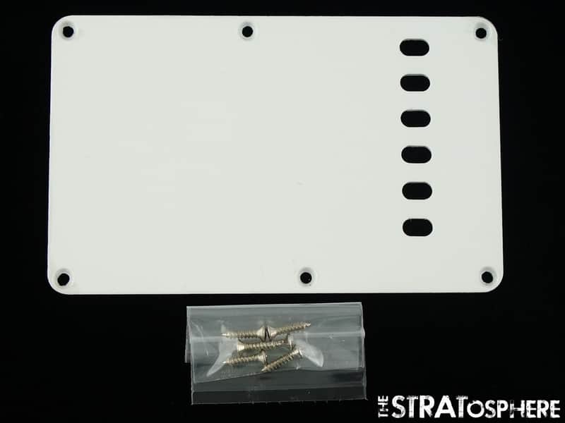 Fender Vintera III Late 50s RI Stratocaster Strat, TREMOLO COVER, White image 1