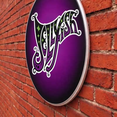 Jellyfish 22" Bass Drumhead, Spilt Milk, Resonate Head, Drum Display image 2