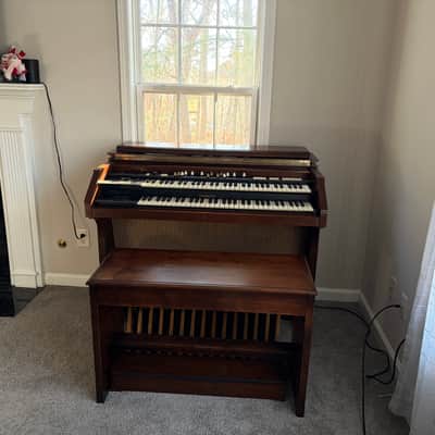 Hammond A-305 Organ w/ Premium Built-In Leslie Speaker, 25-Note Pedalboard, & Bench! image 11