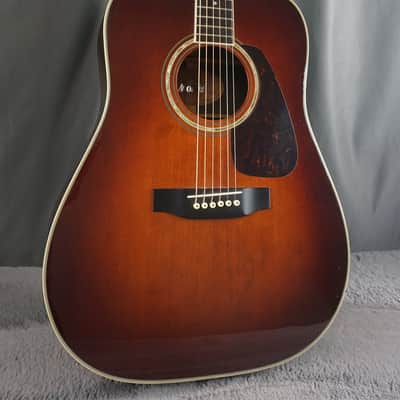 Morris TF-50SP Japan Acoustic Brazilian Rosewood w/ Hard Case image 2