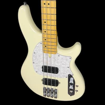 Schecter CV4 Bass Guitar in Ivory image 5