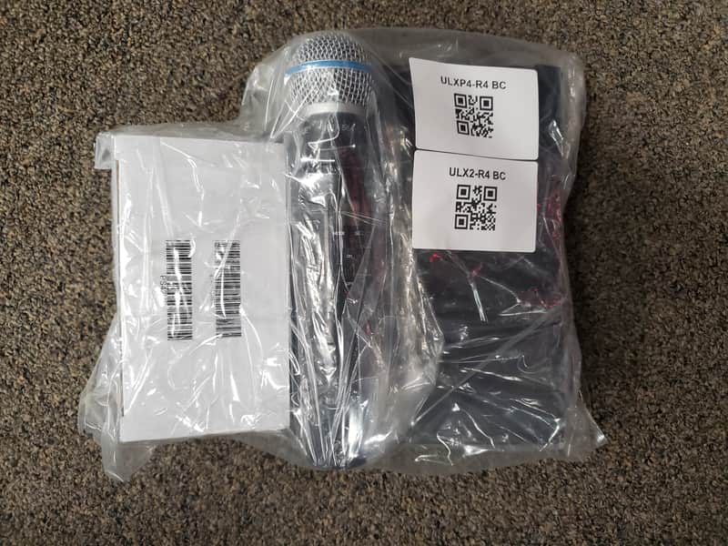 Shure ULXP24/58-R4 Handheld Microphone System with Beta58A Capsule, 784 - 820 MHz image 1