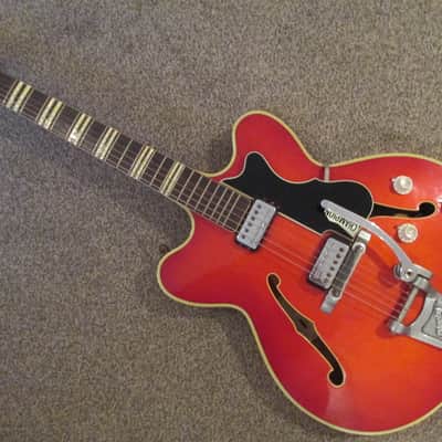 Hofner Verithin 1962/3 red image 5