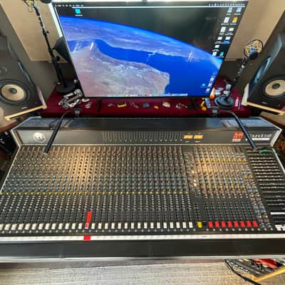 Soundcraft 600 series Modified Recording Desk  32 x 8 full patchbay image 1