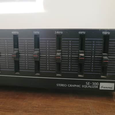 Sansui SE-300 Stereo Graphic Equalizer Vintage 7-Band Hi-Fi EQ Tested Working image 1