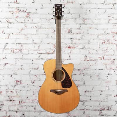 Yamaha FSX800C Concert Size Electric/Acoustic Vintage Natural image 2
