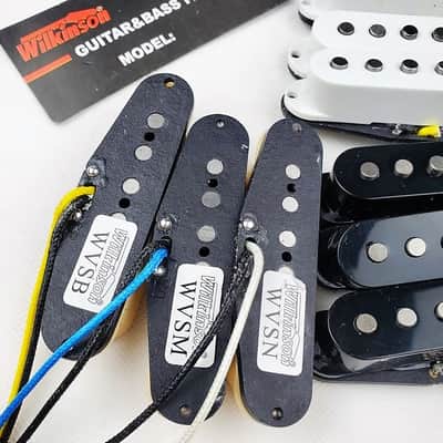 Wilkinson Premium 60's WVS Alnico V Single Coil Guitar Pickups Set for Stratocaster image 6