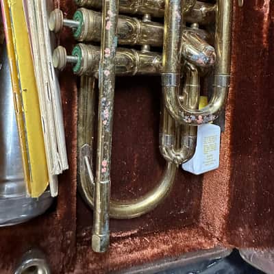 Used Olds Ambassador Fullerton Cornet Trumpet 862608 w/ Case image 3