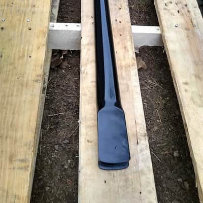 22 SS MODERN BLACK ST GUITAR NECK REPLACEMENT DIY FITS OEM image 5
