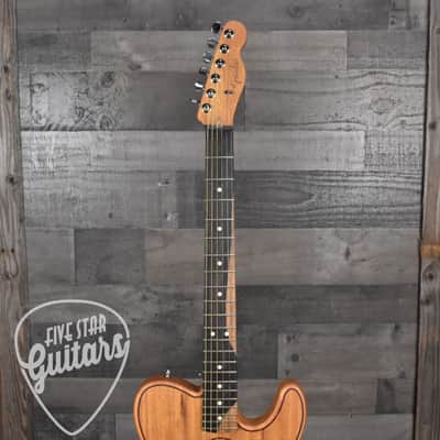 Fender American Acoustasonic Telecaster All-Mahogany - Natural with Deluxe Gig Bag image 3