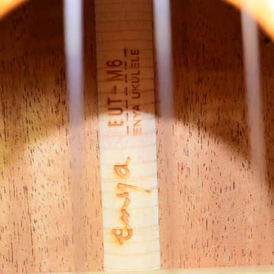 Enya EUT-M6 Solid Mahogany Tenor Ukulele w/ Bag image 7