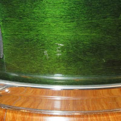 Pearl Session Series 16" (Green Lacquer) Finish Floor Tom. image 8