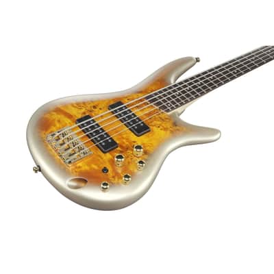 Ibanez SR405EPBDXMGU Mars Gold Metallic Burst - 5-String Electric Bass image 6
