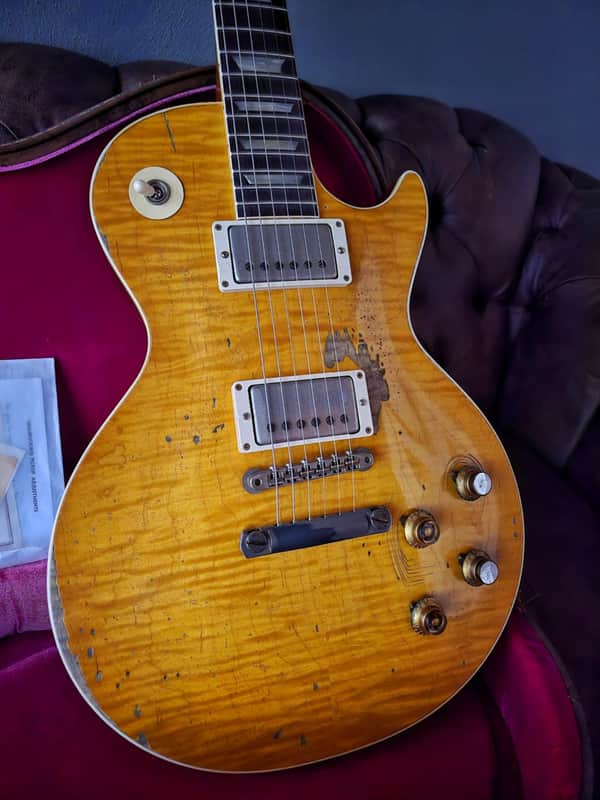 Gibson Les Paul 1959 Custom Shop Kirk Hammett «Greeny» ’59 Murphy Lab 2025 - Ultra Heavy Aged image 1