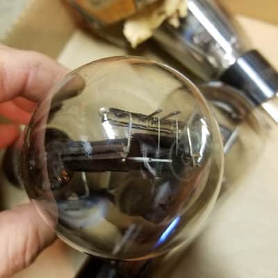RCA ONE (1) Type 81 antique AT1000 TESTED Vacuum Tube balloon UX-281 RX281 Half-wave rectifier 1925-1934 image 2