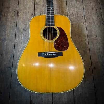 2021 Martin D-28 Authentic 1937 Aged Ltd Ed. - Natural finish & case image 14